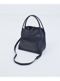 【ADIEU TRISTESSE】ショルダーストラップ付きスクエアバック 詳細画像 ブラック 8