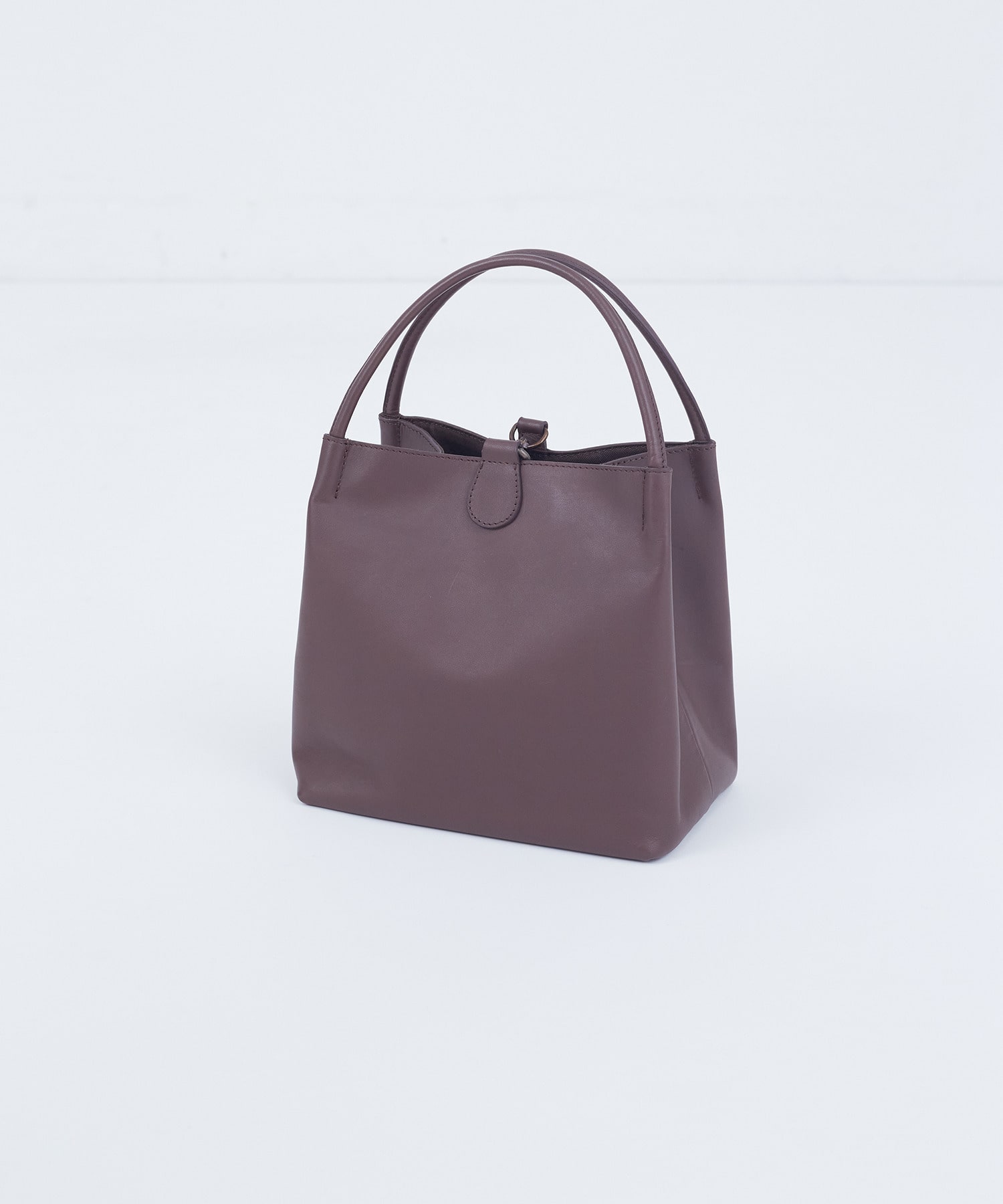 【ADIEU TRISTESSE】ショルダーストラップ付きスクエアバック 詳細画像 ダークブラウン 1