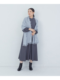 【ADIEU TRISTESSE】縮絨ウールストール 詳細画像 グレー 2