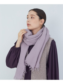 【ADIEU TRISTESSE】縮絨ウールストール 詳細画像 グレー 6