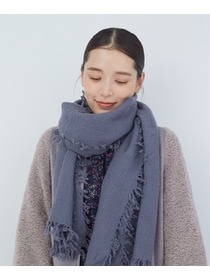 【ADIEU TRISTESSE】縮絨ウールストール 詳細画像 グレー 9