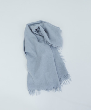 【ADIEU TRISTESSE】縮絨ウールストール 詳細画像 ライトブルー 1