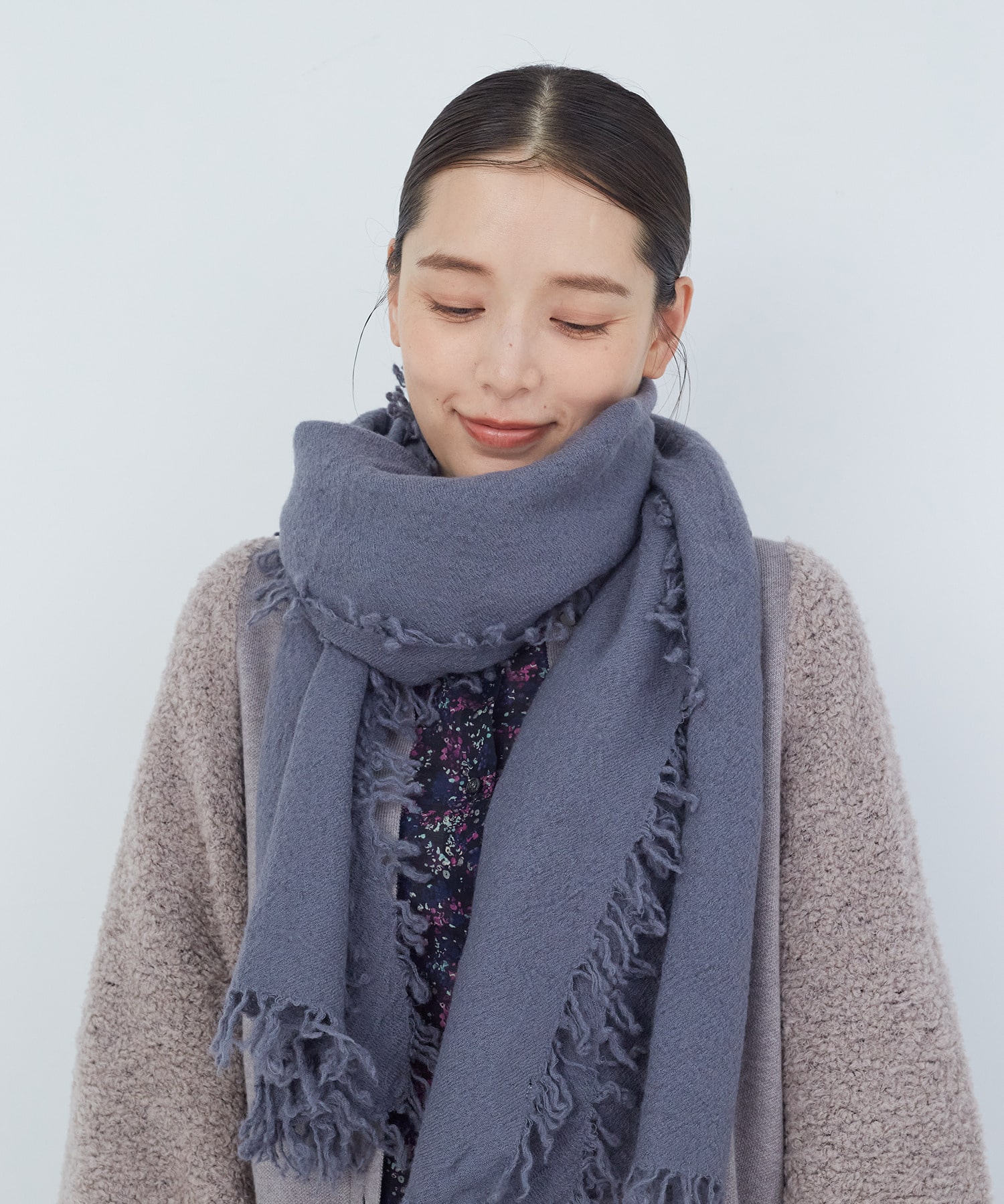 縮絨ウールストール｜BIGI online store - ビギ オンラインストア