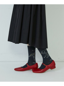 【ADIEU TRISTESSE】｜2BUY10%OFF・3BUY20%OFF｜ワンストラップシューズ 詳細画像 ブラック 2