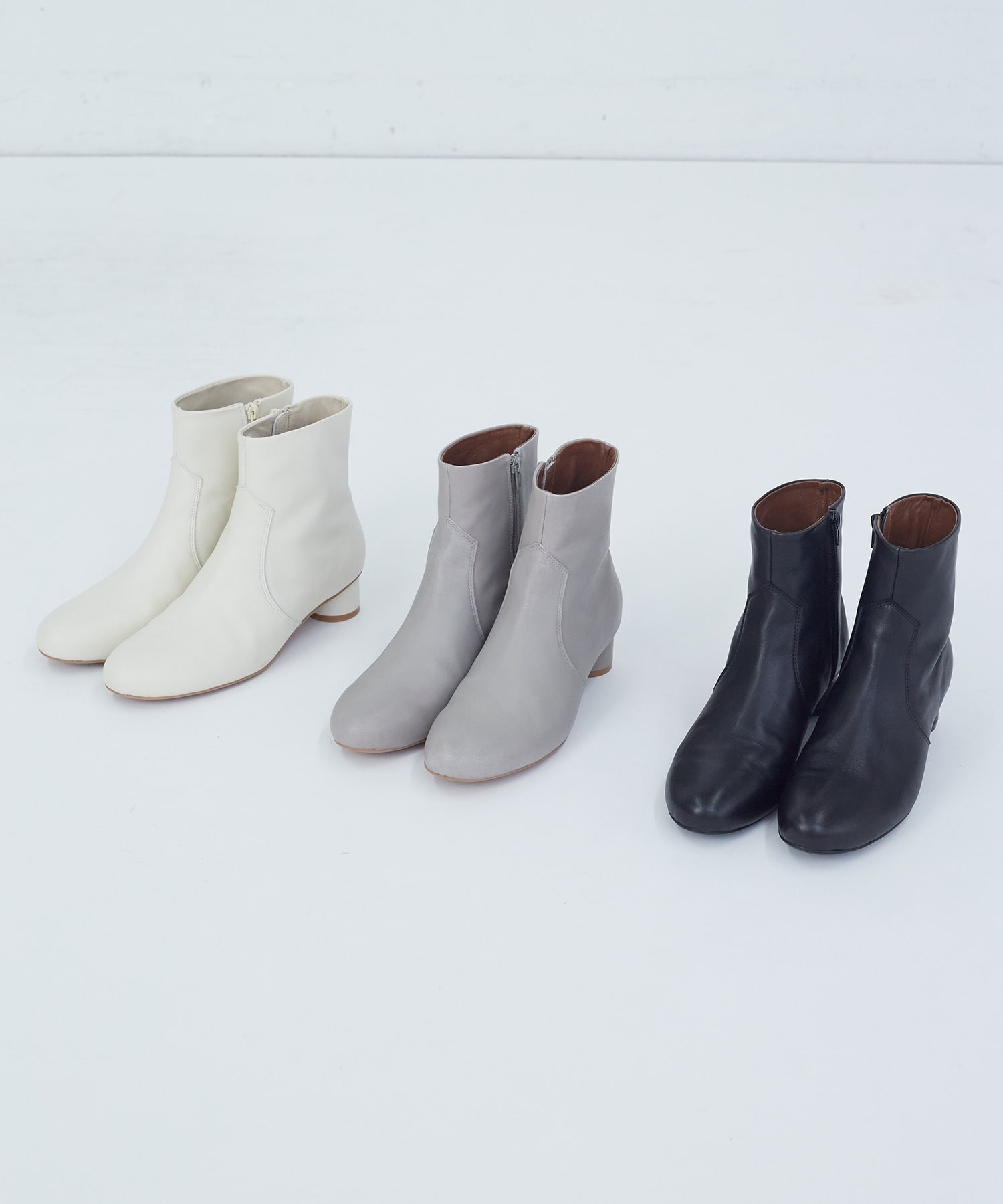 【ADIEU TRISTESSE】｜2BUY10%OFF・3BUY20%OFF｜ショートブーツ 詳細画像 ブラック 1