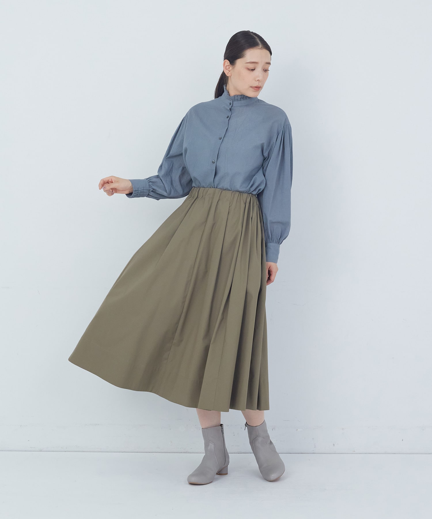 【ADIEU TRISTESSE】｜2BUY10%OFF・3BUY20%OFF｜ショートブーツ 詳細画像 ブラック 4