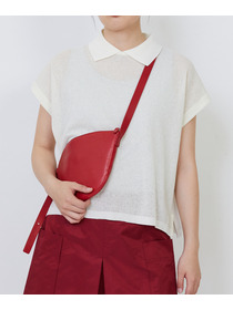 【LOISIR】【Bucket Baggage】【別注カラー】＜Orange Piece Shoulder ＞ショルダーバッグ Small 詳細画像 レッド 3