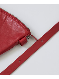 【LOISIR】【Bucket Baggage】【別注カラー】＜Orange Piece Shoulder ＞ショルダーバッグ Small 詳細画像 レッド 8