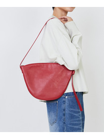 【LOISIR】｜2BUY10%OFF・3BUY20%OFF｜【Bucket Baggage】【別注カラー】＜Orange Piece Shoulder ＞ショルダーバッグ Large 詳細画像 レッド 2