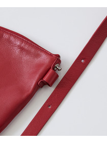 【LOISIR】｜2BUY10%OFF・3BUY20%OFF｜【Bucket Baggage】【別注カラー】＜Orange Piece Shoulder ＞ショルダーバッグ Large 詳細画像 レッド 5