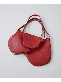 【LOISIR】｜2BUY10%OFF・3BUY20%OFF｜【Bucket Baggage】【別注カラー】＜Orange Piece Shoulder ＞ショルダーバッグ Large 詳細画像 レッド 7