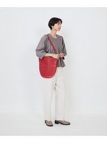 【LOISIR】【Bucket Baggage】【別注カラー】＜Orange Piece Shoulder ＞ショルダーバッグ LL 詳細画像 レッド 3