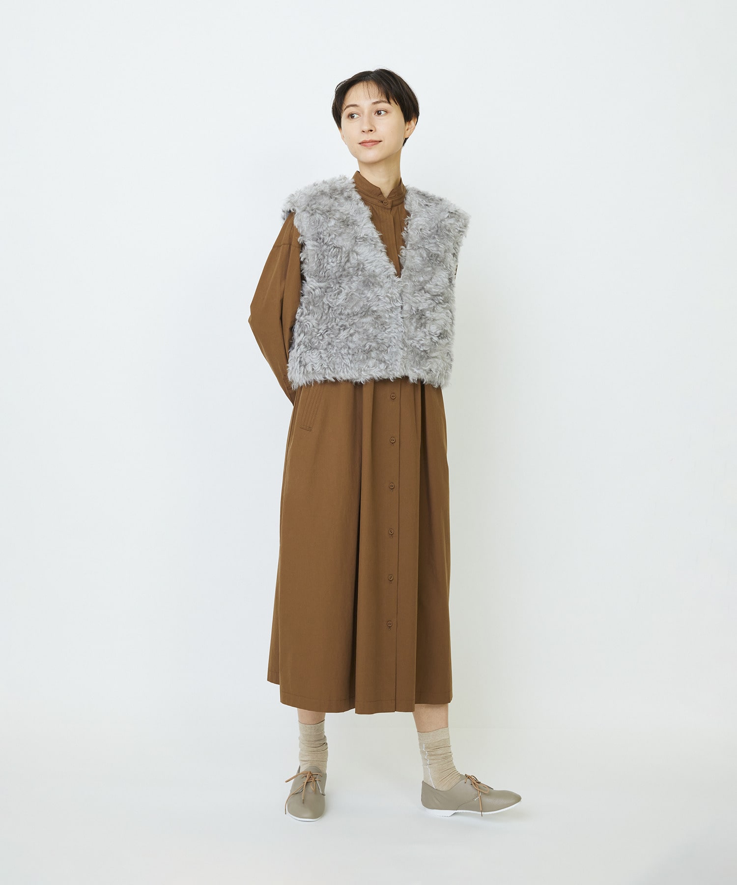 【LOISIR】【少量生産】シュタイフ・ファーベスト 詳細画像 グレー 6