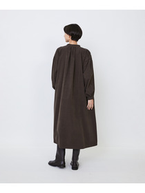 【LOISIR】｜2BUY10%OFF・3BUY20%OFF｜【MTサイズ有り】コットン細コールスモックワンピース 詳細画像 ブラウン 22
