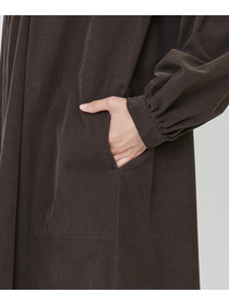 【LOISIR】｜2BUY10%OFF・3BUY20%OFF｜【MTサイズ有り】コットン細コールスモックワンピース 詳細画像 ブラウン 29