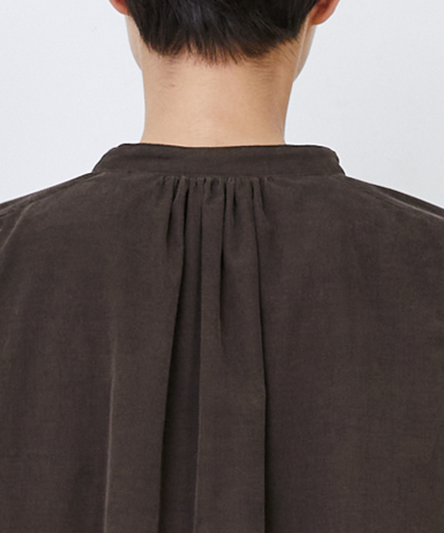 【LOISIR】｜2BUY10%OFF・3BUY20%OFF｜【MTサイズ有り】コットン細コールスモックワンピース 詳細画像 ブラウン 27