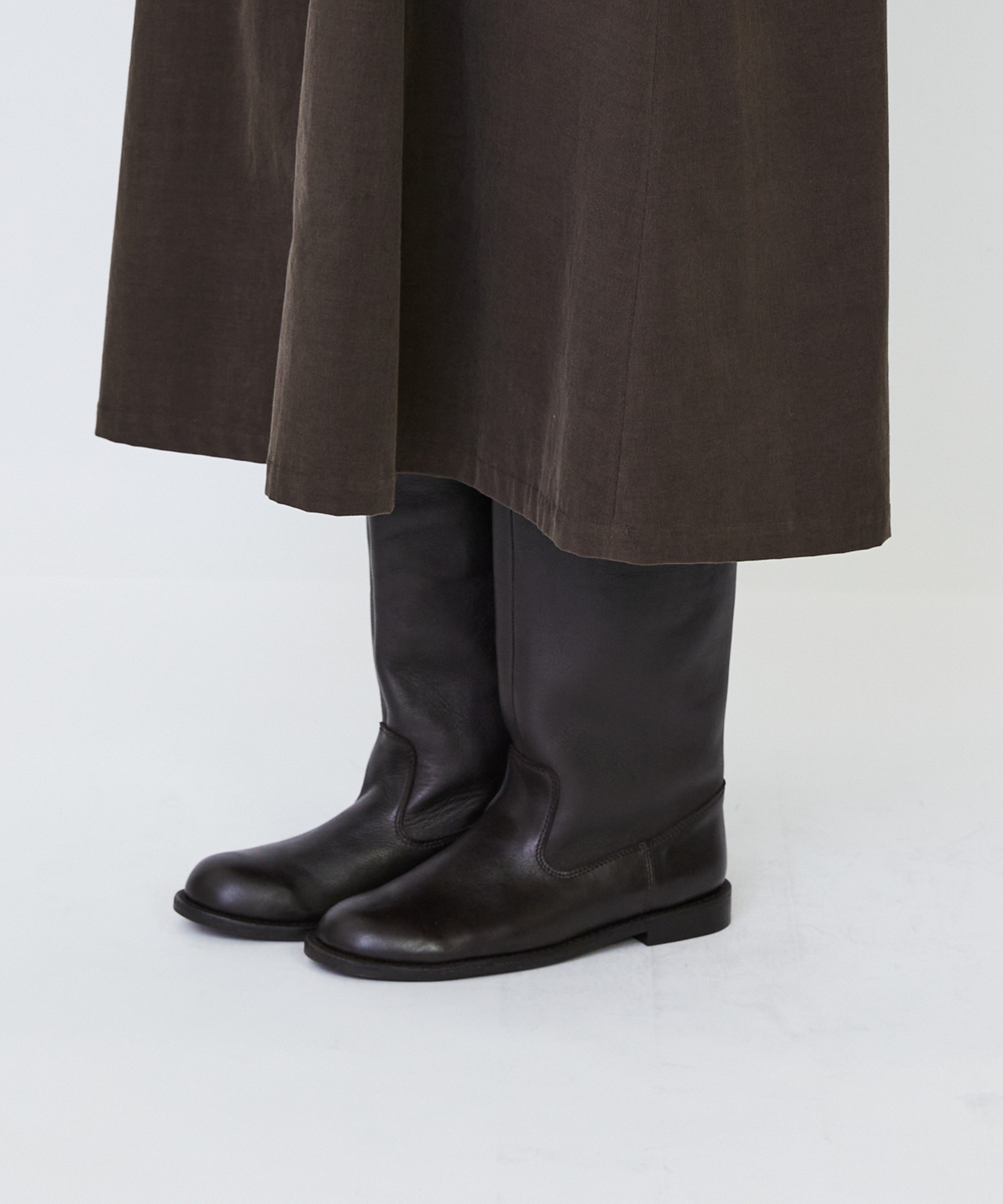 【LOISIR】｜2BUY10%OFF・3BUY20%OFF｜【MTサイズ有り】コットン細コールスモックワンピース 詳細画像 ブラウン 30