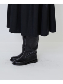 【LOISIR】｜2BUY10%OFF・3BUY20%OFF｜【MTサイズあり】コットンレーヨンサテンティアードワンピース 詳細画像 ブラック 14