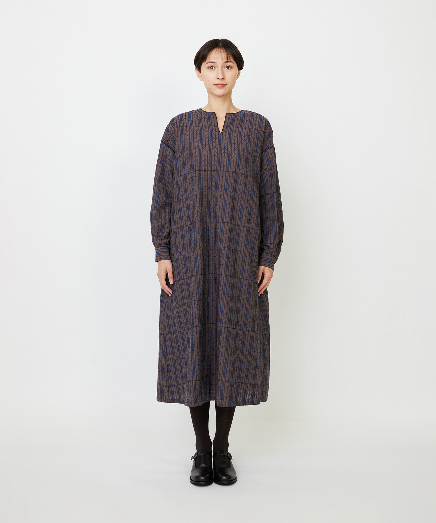 【LOISIR】｜2BUY10%OFF・3BUY20%OFF｜【11月ベストセラーブランド内4位】オリジナルジャカードワンピース 詳細画像 ベージュ系その他 1