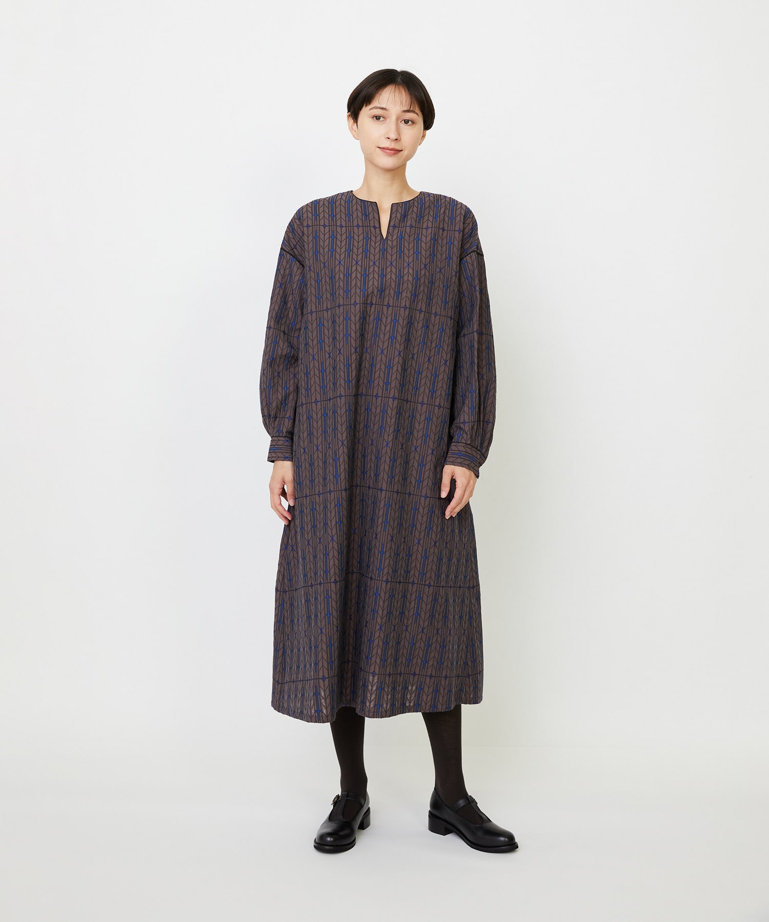 【LOISIR】｜2BUY10%OFF・3BUY20%OFF｜【11月ベストセラーブランド内4位】オリジナルジャカードワンピース 詳細画像 ベージュ系その他 14