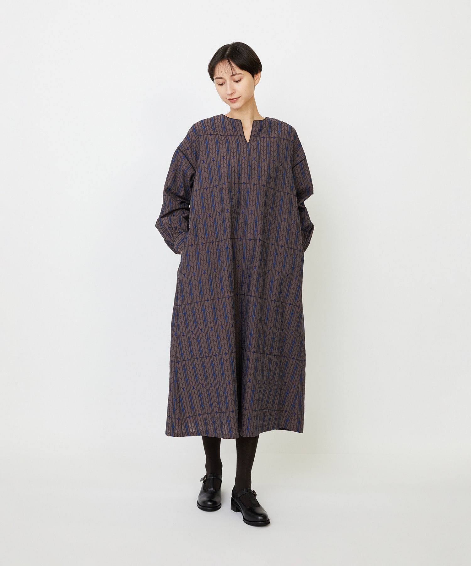 【LOISIR】｜2BUY10%OFF・3BUY20%OFF｜【11月ベストセラーブランド内4位】オリジナルジャカードワンピース 詳細画像 ベージュ系その他 15