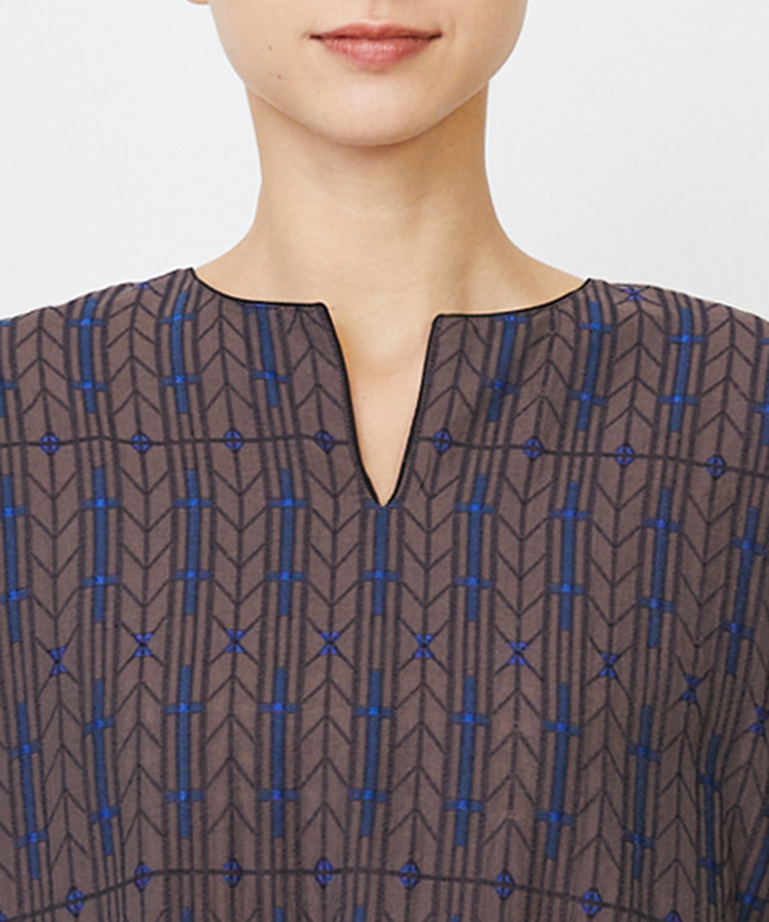 【LOISIR】｜2BUY10%OFF・3BUY20%OFF｜【11月ベストセラーブランド内4位】オリジナルジャカードワンピース 詳細画像 ベージュ系その他 20