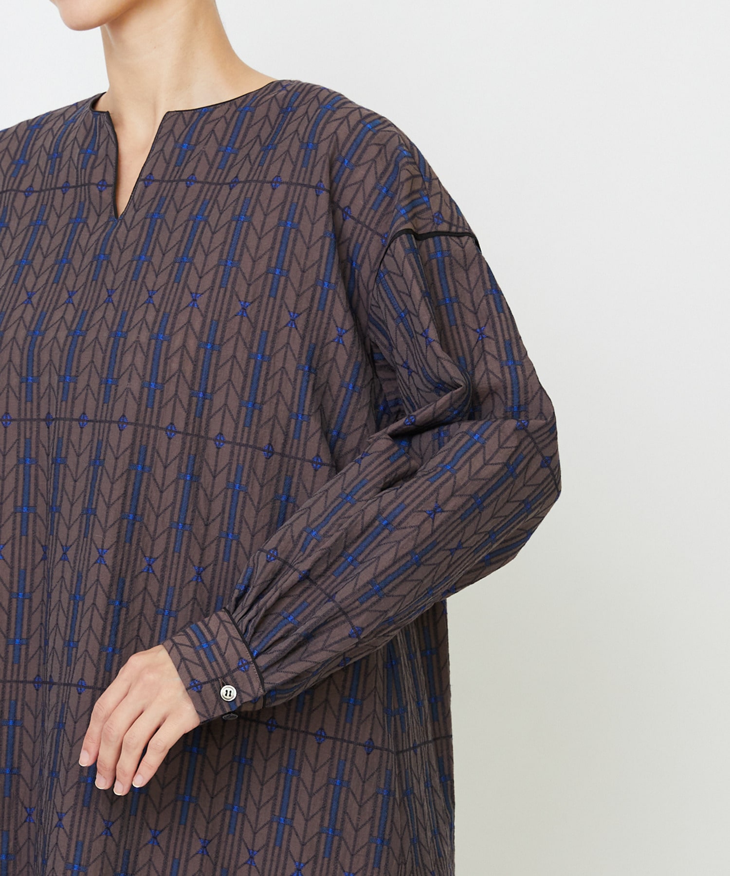 【LOISIR】｜2BUY10%OFF・3BUY20%OFF｜【11月ベストセラーブランド内4位】オリジナルジャカードワンピース 詳細画像 ベージュ系その他 22