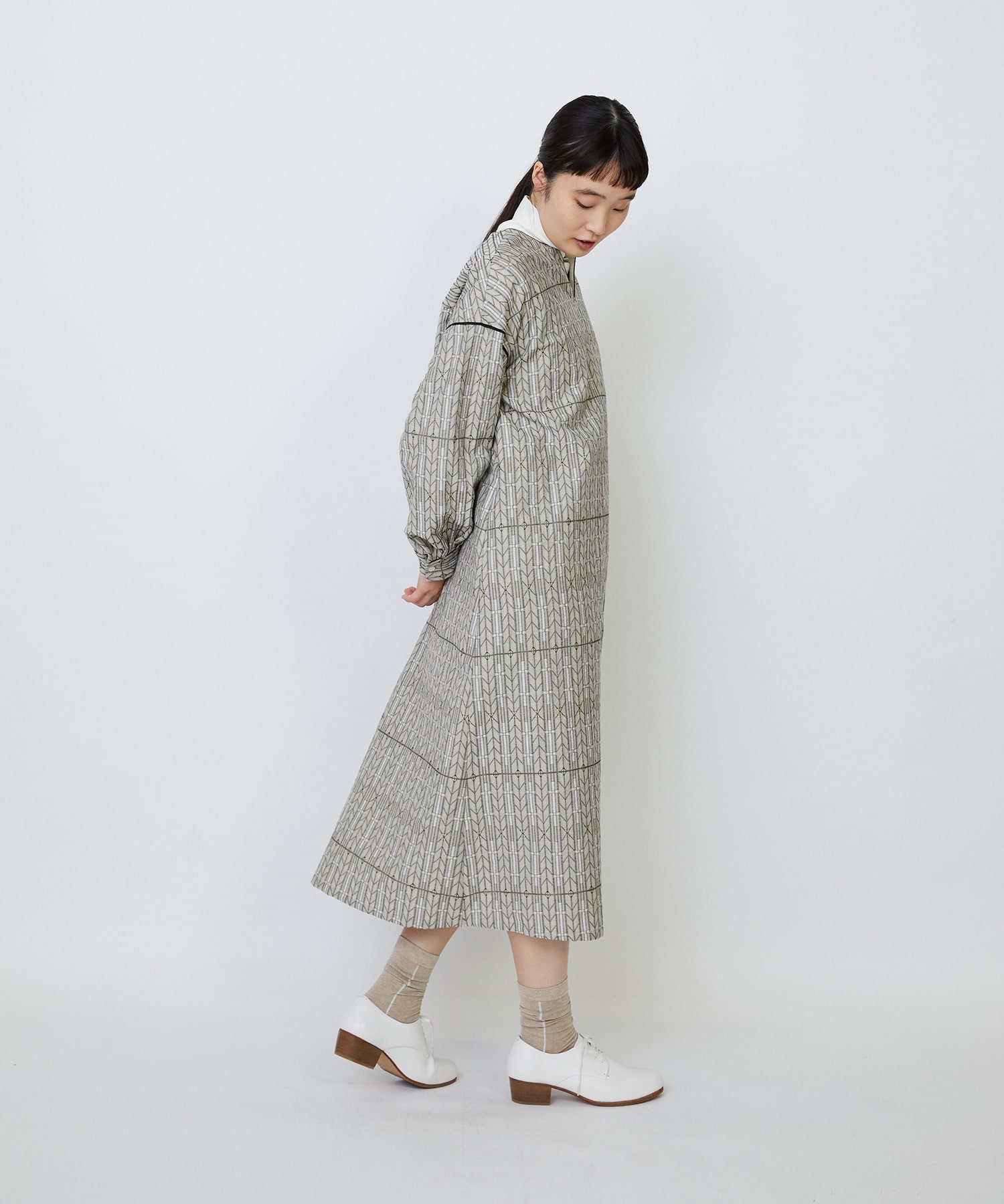 【LOISIR】｜2BUY10%OFF・3BUY20%OFF｜【11月ベストセラーブランド内4位】オリジナルジャカードワンピース 詳細画像 ベージュ系その他 5