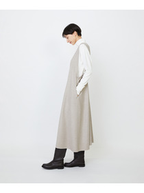 【LOISIR】【10月お気に入り登録ブランド内5位】Vネックジャンパースカート 詳細画像 ブラック 13