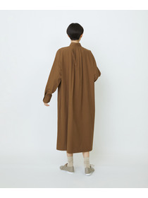 【LOISIR】コットンポプリンシャツワンピース 詳細画像 ネイビー 22