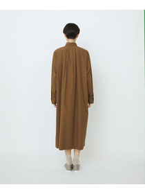 【LOISIR】コットンポプリンシャツワンピース 詳細画像 ネイビー 25