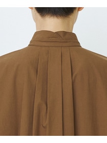 【LOISIR】コットンポプリンシャツワンピース 詳細画像 ネイビー 27