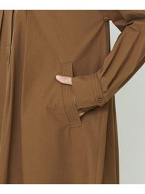 【LOISIR】コットンポプリンシャツワンピース 詳細画像 ネイビー 29