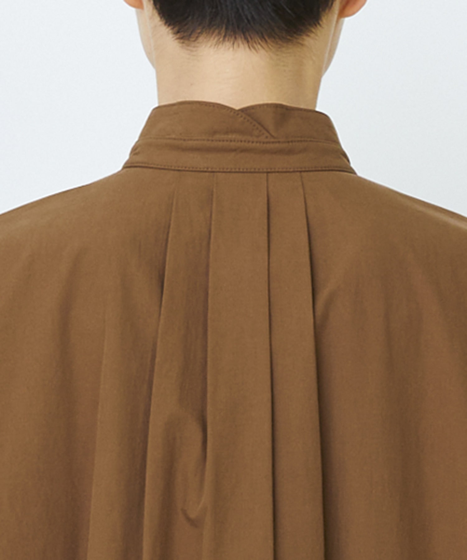 【LOISIR】コットンポプリンシャツワンピース 詳細画像 ネイビー 27