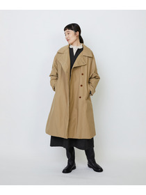 【LOISIR】エステルウールエターミンキーネックワンピース 詳細画像 ブラウン 1