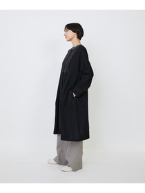 【LOISIR】｜2BUY10%OFF・3BUY20%OFF｜ウールリファインガーゼガウンコート 詳細画像 ライトグレー 14