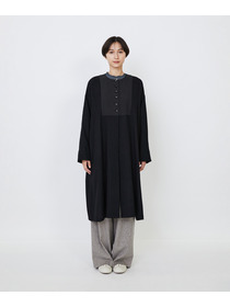 【LOISIR】｜2BUY10%OFF・3BUY20%OFF｜ウールリファインガーゼガウンコート 詳細画像 ライトグレー 16