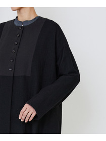 【LOISIR】｜2BUY10%OFF・3BUY20%OFF｜ウールリファインガーゼガウンコート 詳細画像 ライトグレー 21