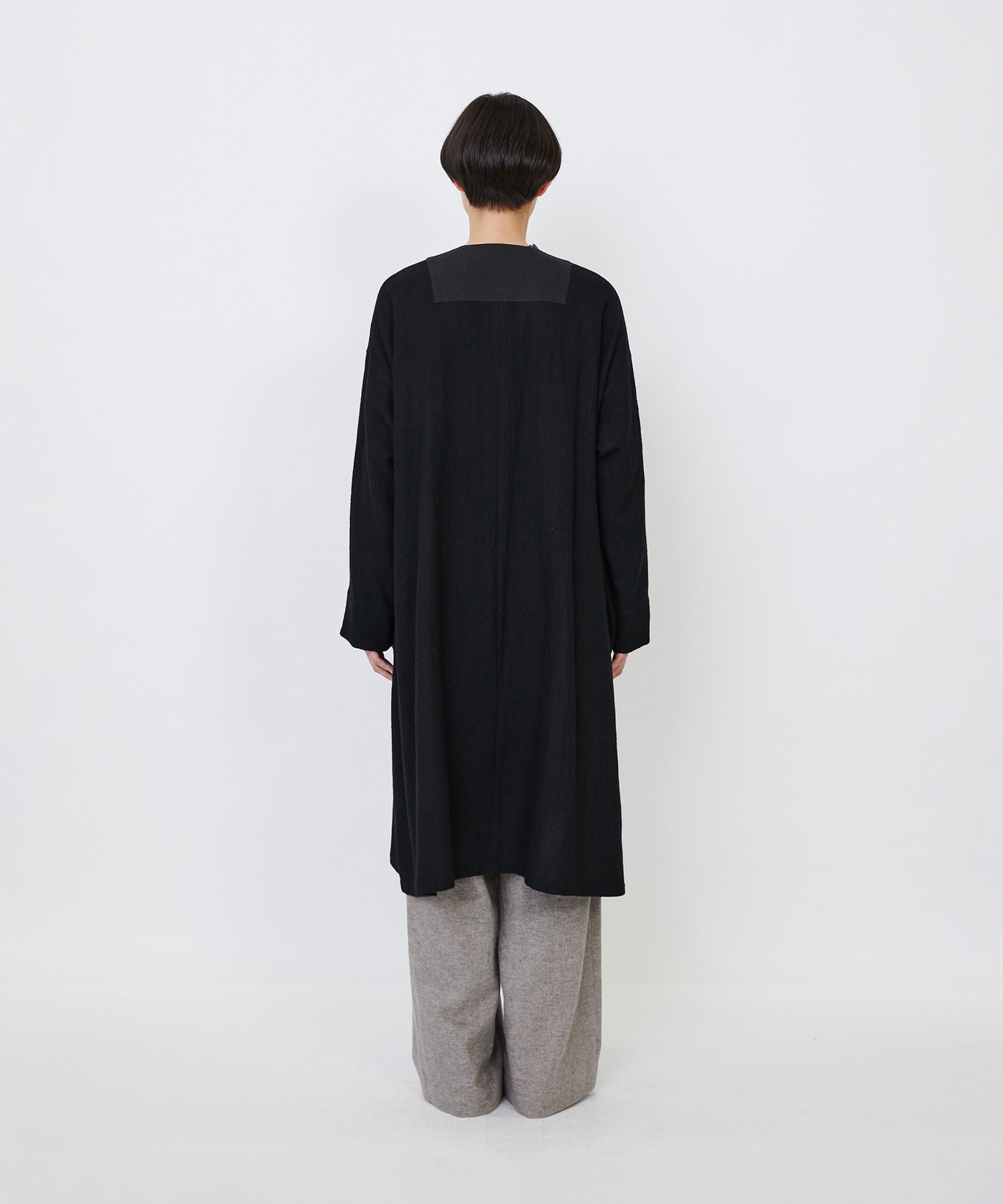 【LOISIR】｜2BUY10%OFF・3BUY20%OFF｜ウールリファインガーゼガウンコート 詳細画像 ライトグレー 18