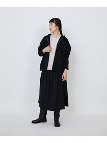 【LOISIR】グランジリネン肩ボタンショートブラウス 詳細画像 ピンク 11