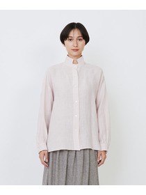 【LOISIR】グランジリネンボクシーシャツ 詳細画像 オフホワイト 16