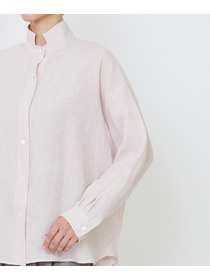 【LOISIR】グランジリネンボクシーシャツ 詳細画像 オフホワイト 21