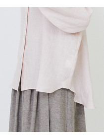 【LOISIR】グランジリネンボクシーシャツ 詳細画像 オフホワイト 22