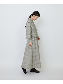 【LOISIR】オリジナルジャカードブラウス 詳細画像 ブラウン系その他 4