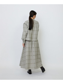 【LOISIR】オリジナルジャカードブラウス 詳細画像 ブラウン系その他 5