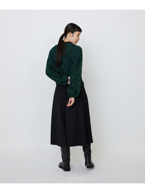 【LOISIR】【少量生産】ガーゼエンブロイダリーカシュクールブラウス 詳細画像 オフホワイト 6