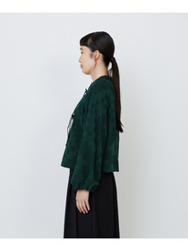 【LOISIR】【少量生産】ガーゼエンブロイダリーカシュクールブラウス 詳細画像 オフホワイト 8