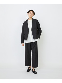 【LOISIR】グランジリネンミニカラーシャツ 詳細画像 ブラウン 10