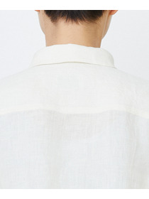 【LOISIR】グランジリネンミニカラーシャツ 詳細画像 ブラウン 17