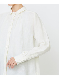 【LOISIR】グランジリネンミニカラーシャツ 詳細画像 ブラウン 18